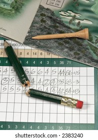 Golf Scorecard & Items