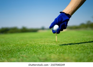 Golf Sport Played On The Outdoor Courts Of The Social Elite