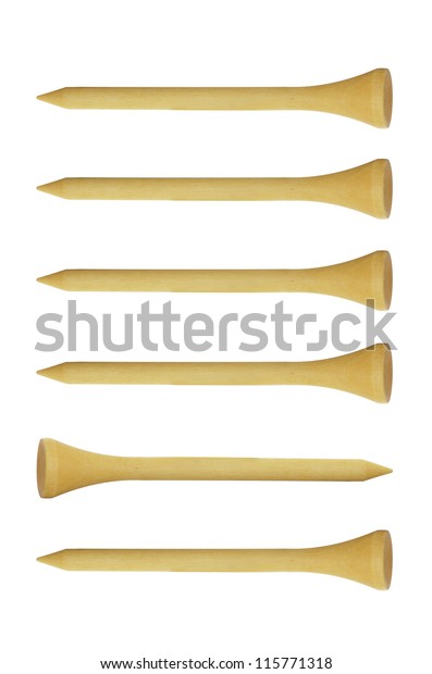 Golf Tees Stock Photo (Edit Now) 115771318