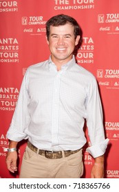 Golfer Brian Harman Atlanta Celebrates The 3rd Annual THE TOUR CHAMPIONSHIP On Sept. 18th, 2017 At The  College Football Hall Of Fame In Atlanta Georgia - USA