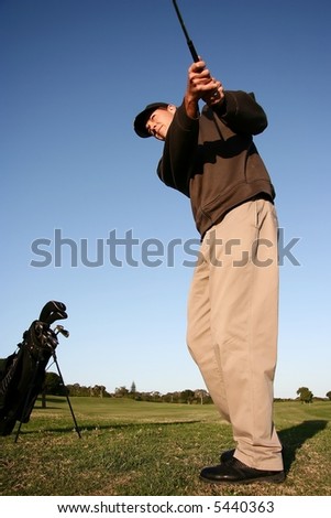 Similar – Image, Stock Photo tee Golf Sports Wood Iron