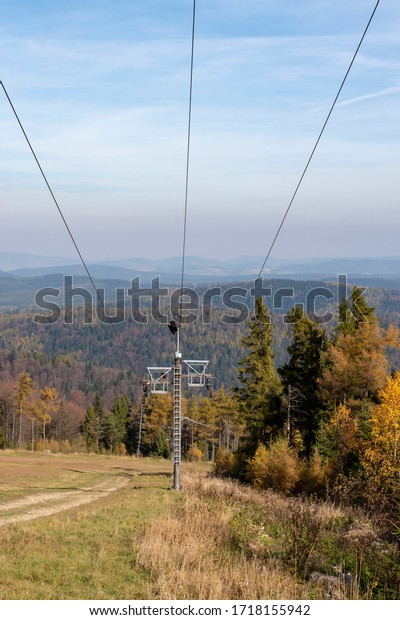 Gondola lift at Jaworzyna\
Krynicka