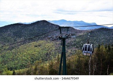 Gondola Ride At Loon Mountain V2