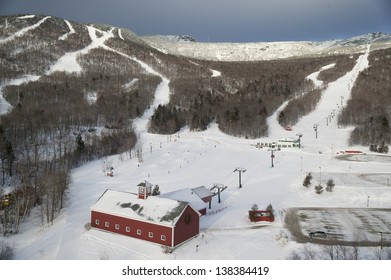 Gondolier Ski Trail, Stowe, Vermont, USA