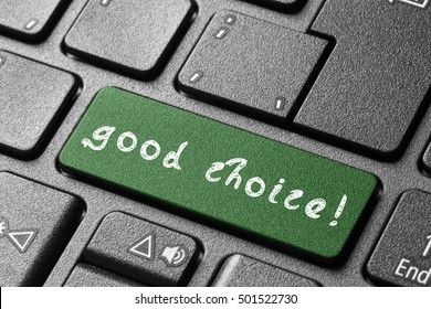 Good Choice/Good Choice Button