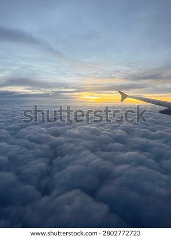 the good clouds in the sky