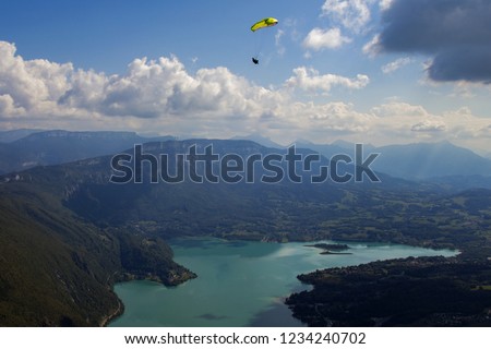 Good fly in lack of Aiguebelette 
