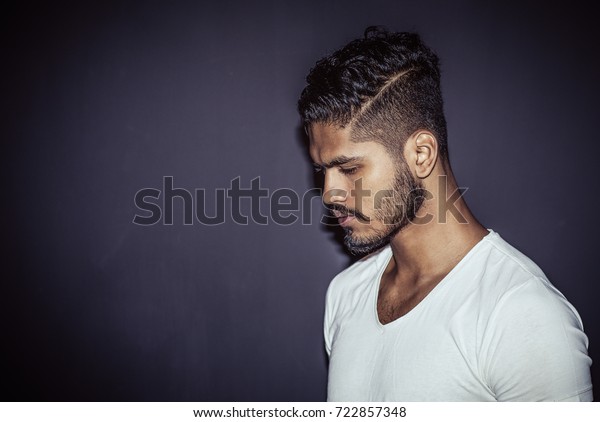 Good Looking Handsome Attractive Indian Male Stockfoto