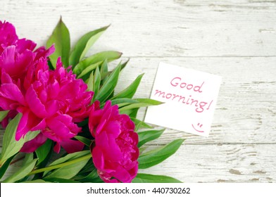 Good Morning Flowers Images Stock Photos Vectors Shutterstock