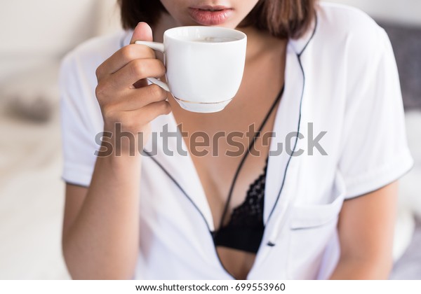 Good Morning Happy Young Beautiful Sexy People Holidays Stock Image