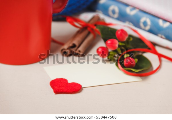 Good Morning Hot Chocolate On Wooden Stock Image Download Now