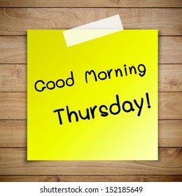 Good Morning Thursday Stock Photos Images Photography Shutterstock