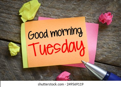 1000 Good Morning Tuesday Stock Images Photos Vectors