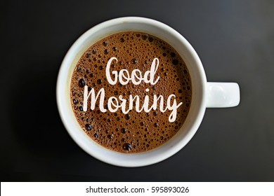 Happy Monday Word On Coffee Cup Stock Photo 595892966 | Shutterstock