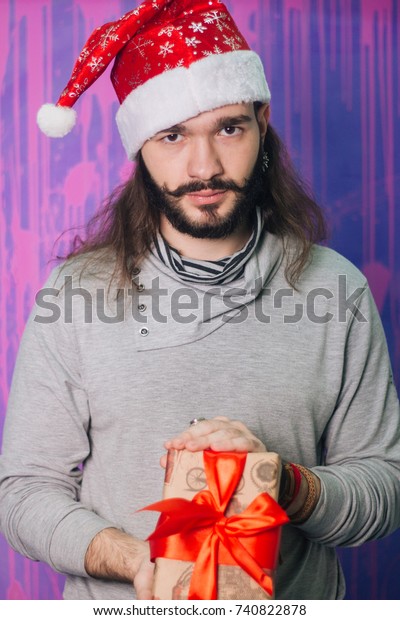 Good New Year Spirit Guy Long Stock Photo Edit Now 740822878