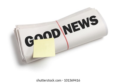 Good News Sticky Note White Background Stock Photo 101369416 | Shutterstock