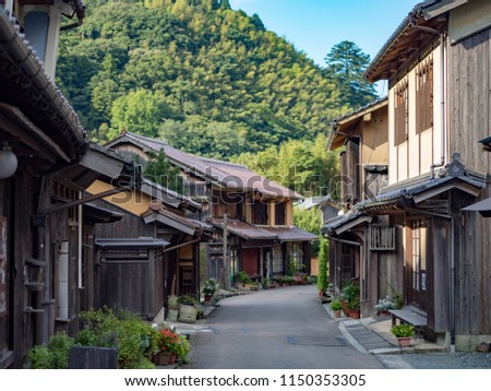 Good old town at Iwami-ginzan, shimane, japan