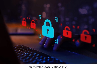 good protection from hacker attack, cybersecurity concept, data protection or firewall - Powered by Shutterstock