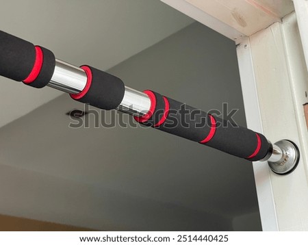 Good quality home-installed exercise pull-up bar. Perfect for times when you can't go to the gym.