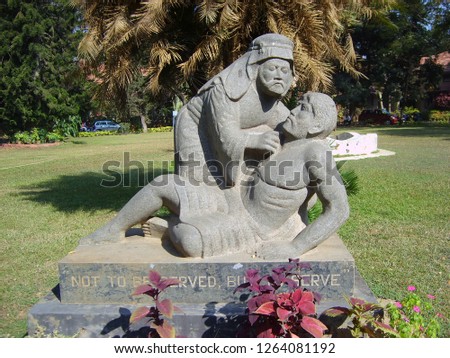 GOOD SAMARITAN STATUE