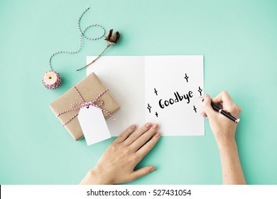 Goodbye Letter Images Stock Photos Vectors Shutterstock