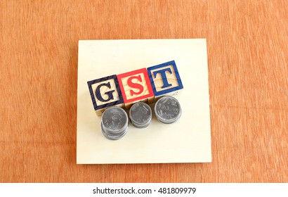 Goods And Services Tax (GST) Concept.