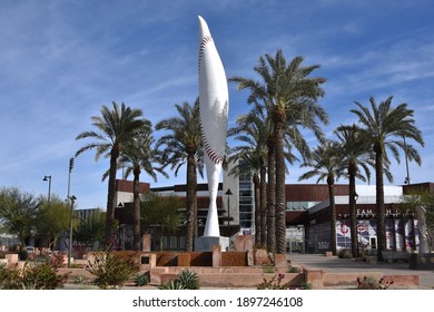 Goodyear Arizona 1-13-2021 Baseball Sculpture Titled 