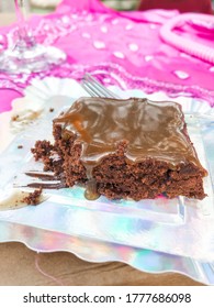 Gooey Homemade Salted Caramel Brownie