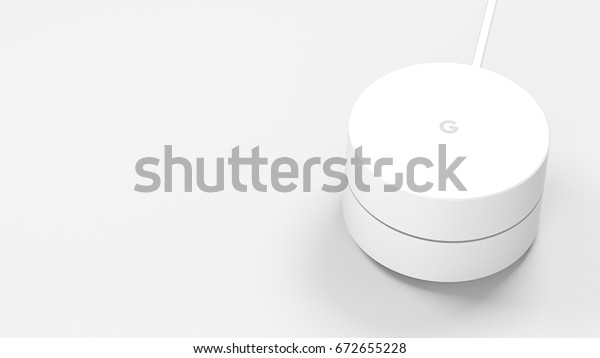 Google Wi Fi Router Stock Photo 672655228 | Shutterstock