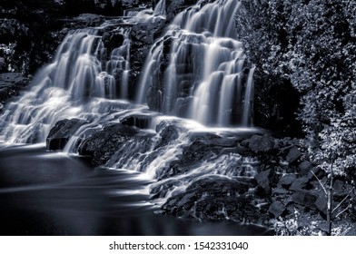 Gooseberry Falls On Minnesota North Shore Drive