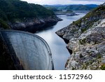 Gordon Dam in Tasmania