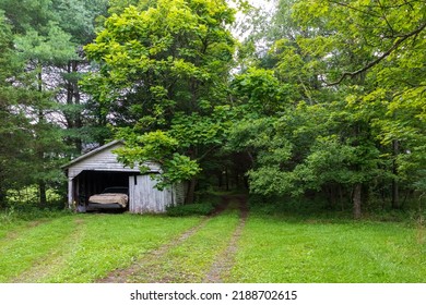 Gore, VA USA - July 31 2022: Birthplace Of Pulitzer Prize Winner, American LGBT+ Author Willa Cather