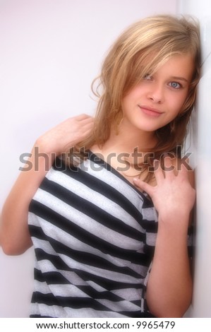 Gorgeous blonde teen Has gorgeous blonde teen congratulate