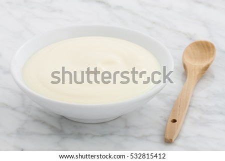 Similar – Image, Stock Photo ice-cream spoon Yoghurt