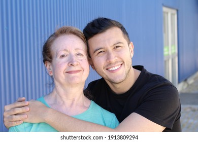 Gorgeous Interracial Couple With Age Difference