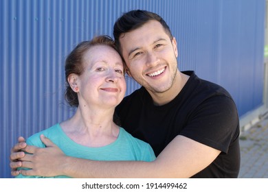 Gorgeous Interracial Couple With Age Difference