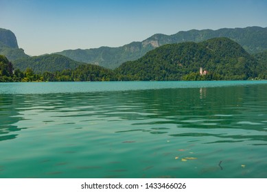 gorgeous Lake Bled in Slovenia at summer time June - Shutterstock ID 1433466026