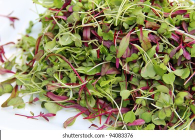 Gorgeous Microgreen Salad