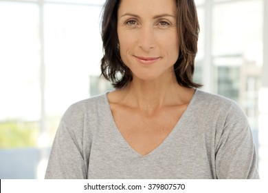 Gorgeous modern middle-aged woman - portrait - Shutterstock ID 379807570