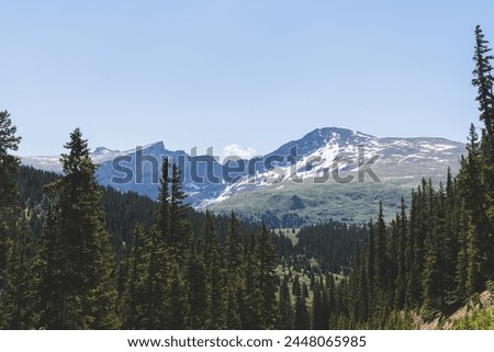A Gorgeous Mountain View on Guanella Pass