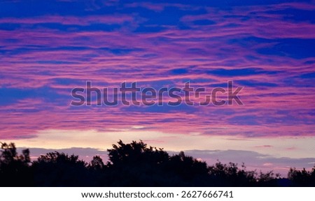 gorgeous Oklahoma Sunset on a warm spring evening
