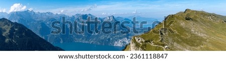 Similar – Foto Bild Blick vom Stoos auf den Vierwaldstättersee