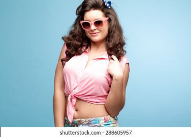 chubby girl fashion
