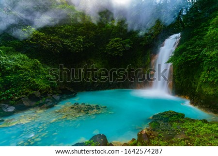 Gorgeous Rio Celeste Waterfall in Costa Rica