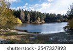 Gorgeous river landscape Roxburgh New Zealand Clutha river blue