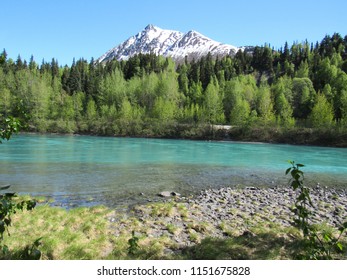 Gorgeous View Of The Kenai River, Alaska