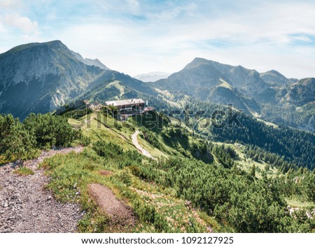 Similar – Alpen im Berchtesgadener Land