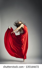 Ballet Dancer Red Dress Images Stock Photos Vectors Shutterstock