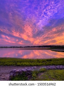 Gorgous Sunset In Westport Connecticut