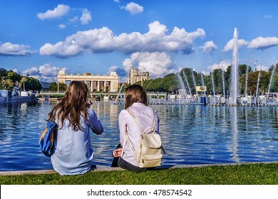 Gorky Park In Moscow, Russia